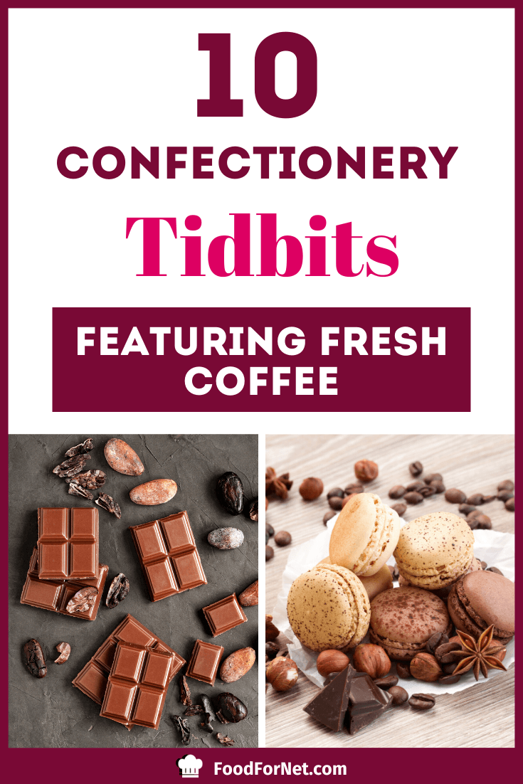 10 Confectionery Tidbits Featuring Fresh Coffee