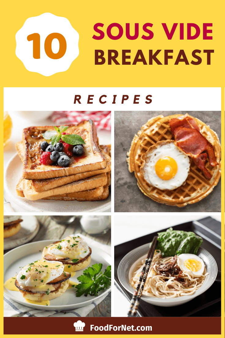 examples of Sous Vide Breakfast Recipes