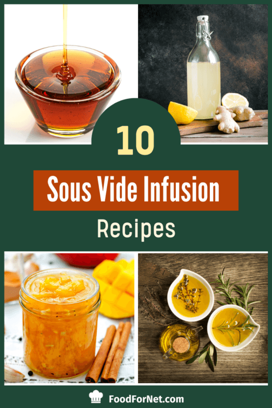 10 Sous Vide Infusion Recipes Liquor, Oil, Sweets, & Yogurt! Food For Net