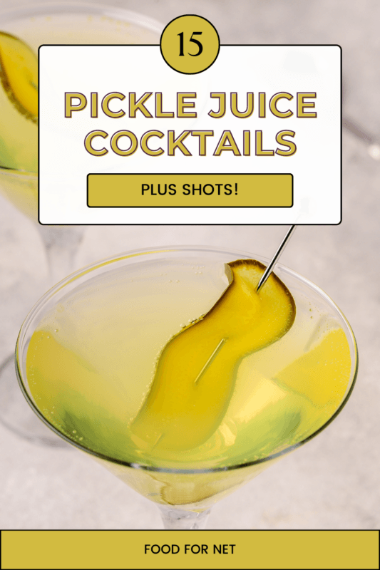 15 Briny Cocktails With Pickle Juice (Plus Shots!) Food For Net