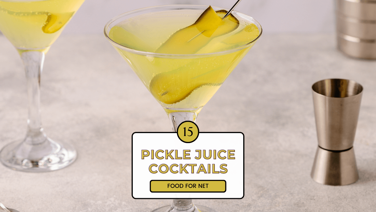 15 Briny Cocktails With Pickle Juice (Plus Shots!) Food For Net