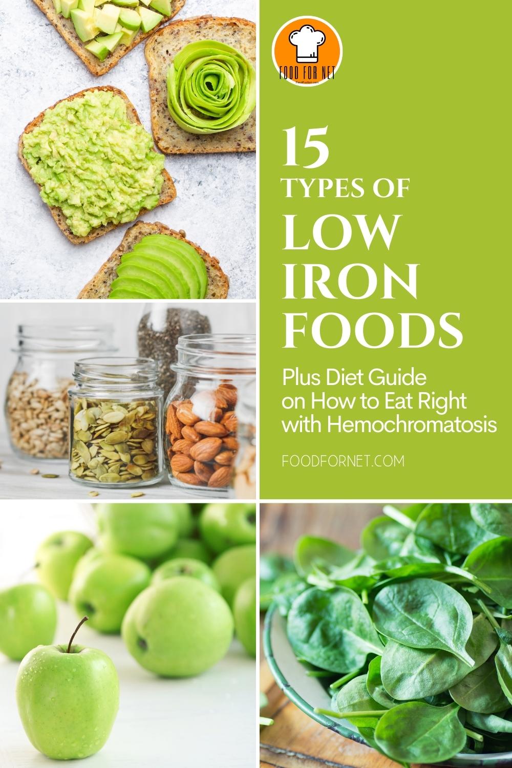 hemochromatosis-low-iron-foods