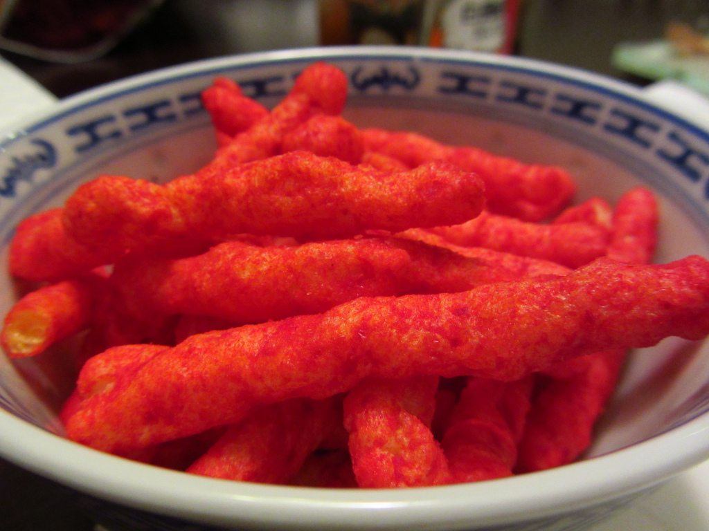 flamin hot cheetos