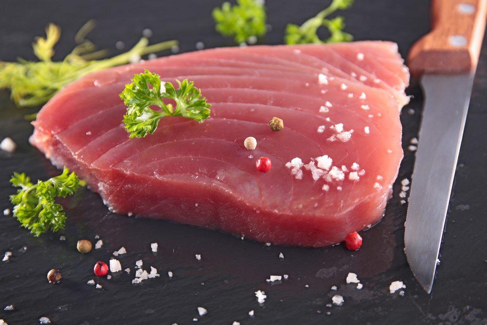 raw tuna