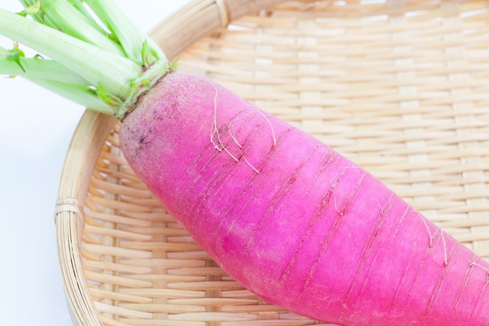 purple daikon