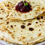 sweet crepes jam
