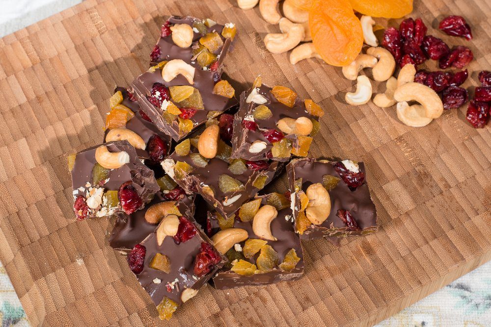 fruit nut fudge