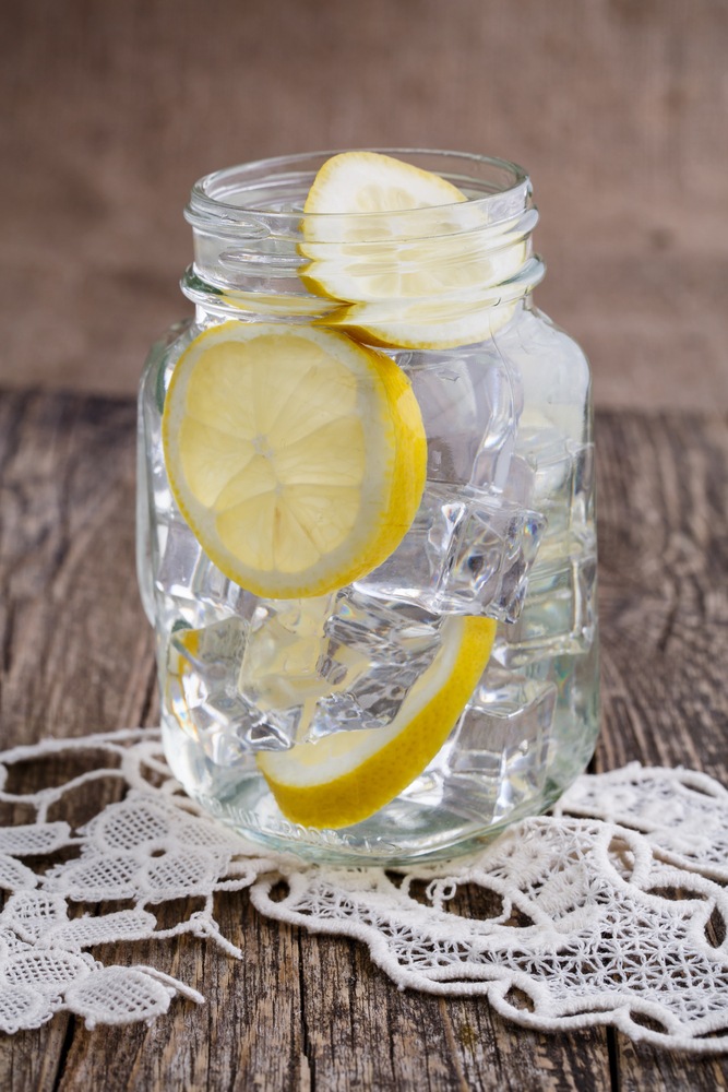 lemon water