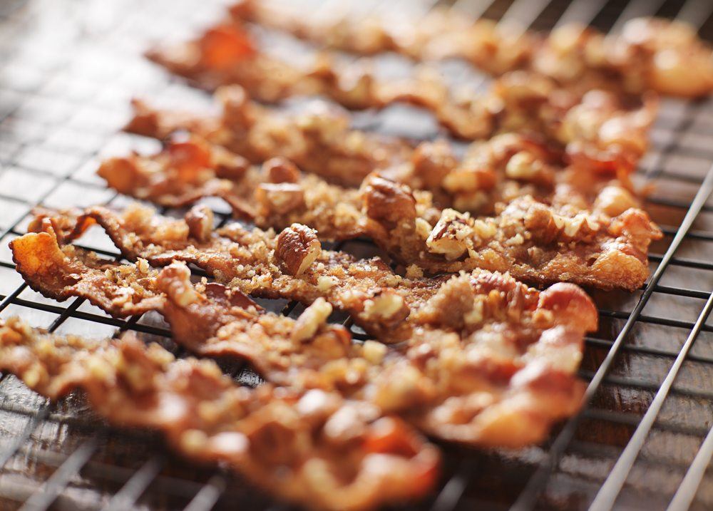 candied bacon pecans