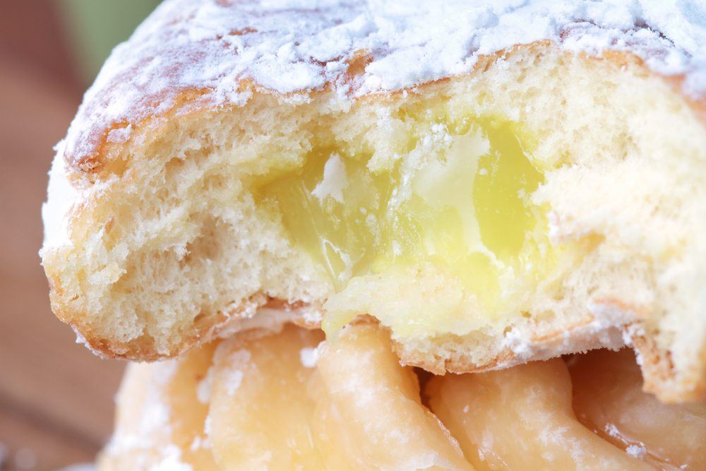 lemon doughnut