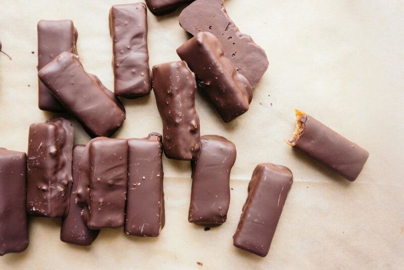 homemade twix bars love cake