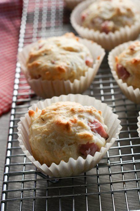 Ham and Swiss Muffins | Food For Net Stephanie // Clockwork Lemon
