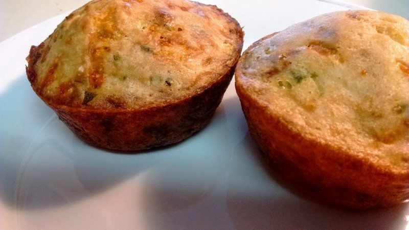 Chedder, Chive and Bacon Muffins | Food For Net Erin // Erin Nudi
