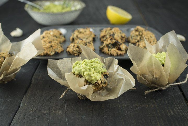 Kale and Sundried Tomato Mini Muffins | Food For Net Alena // Red Nails Green Veggies