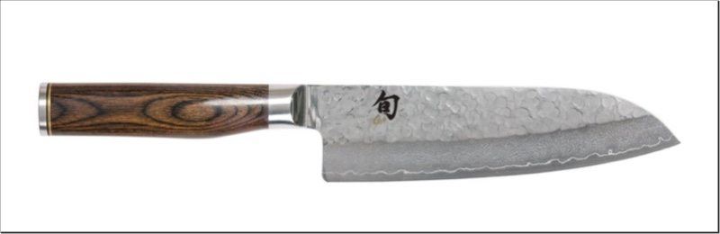 Shun Premier Santoku Knife 7-Inch | Food For Net Shun Premier Santoku Knife 7-Inch