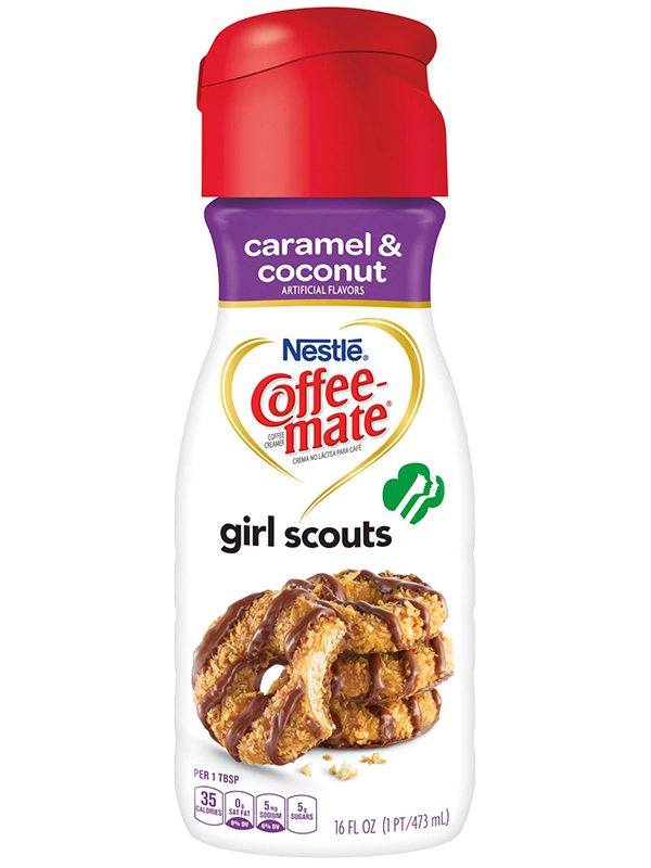 Coffee Mate Girl Scouts Caramel and Coconut Creamer