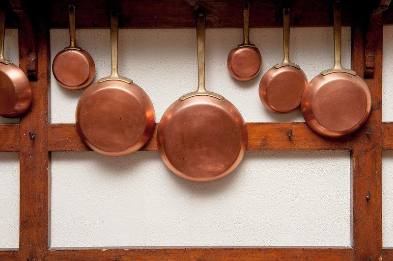 Copper Pans Kitchen