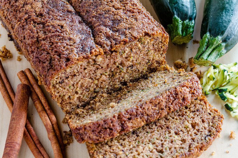 agave nectar gluten free zucchini bread