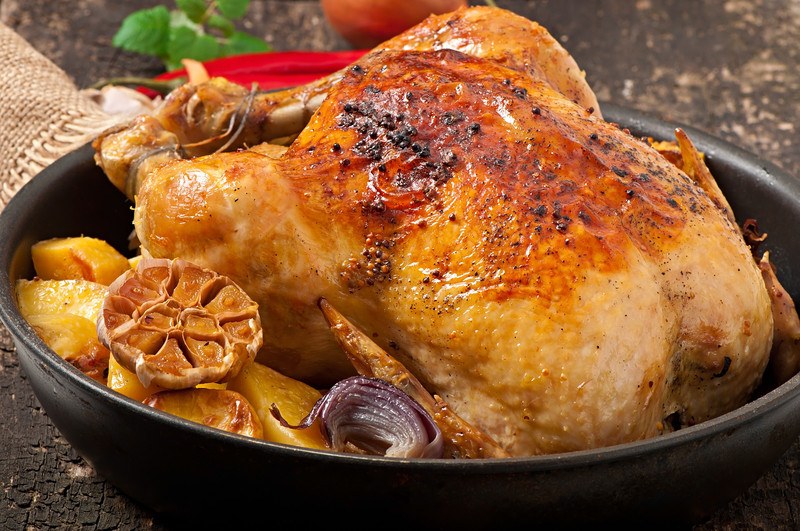 whole chicken home cooking | Food For Net whole chicken home cooking