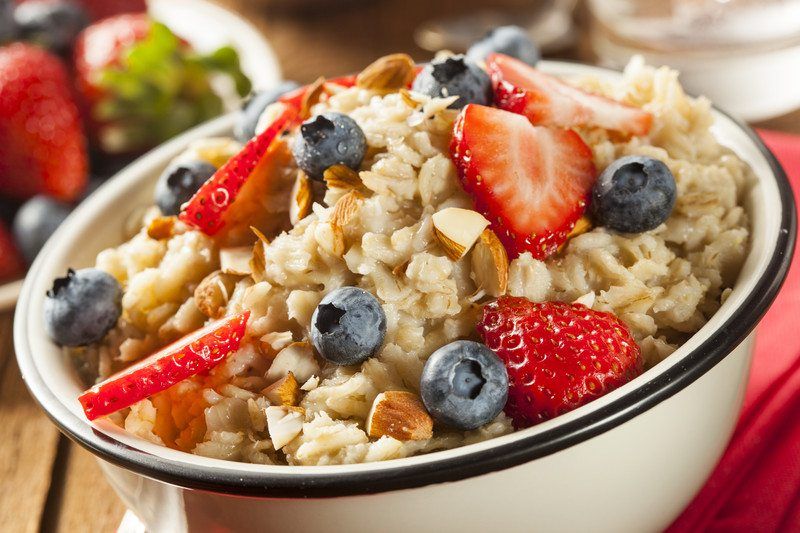 Bowl of Homemade Oatmeal