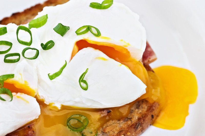 Poached eggs