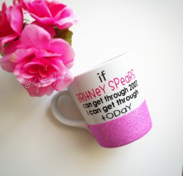 Britney Spears Mug | Food For Net Ashley // TheGlitteredPeaPod
