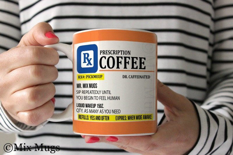 RX Coffee Mug | Food For Net Bria // MixMugs