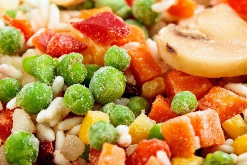 Frozen vegetables