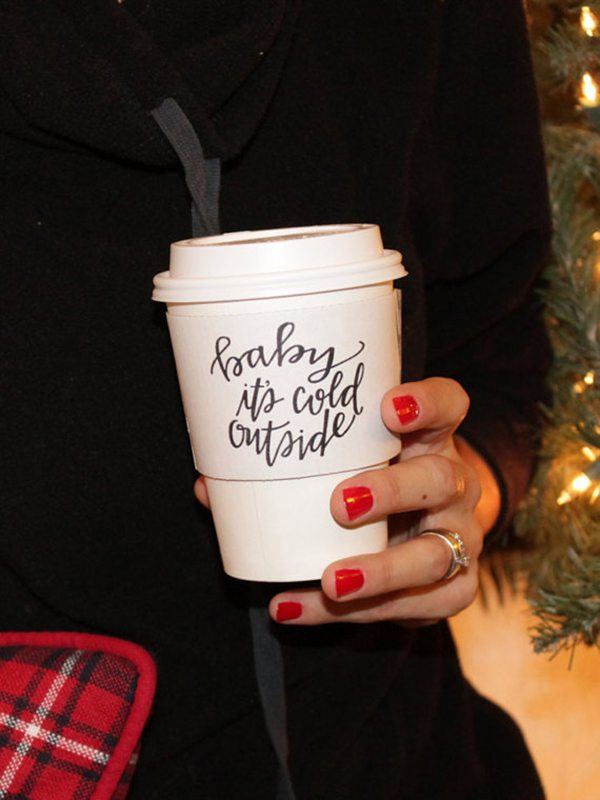 Baby it's Cold Outside Coffee Sleeve