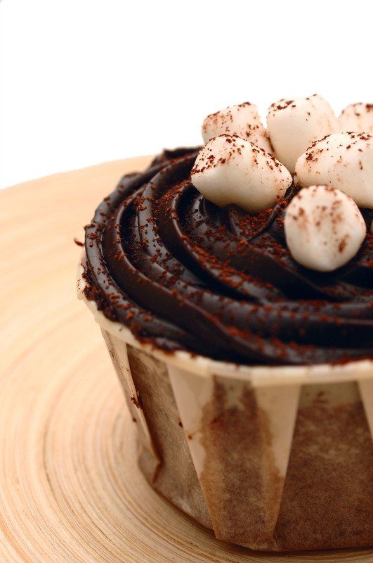 smores coffee cupcake