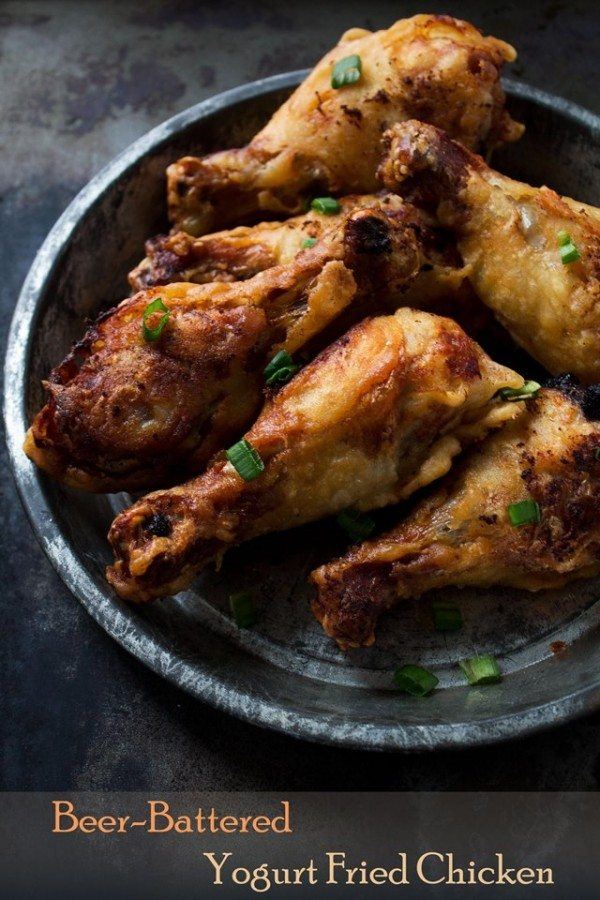 Beer Battered Yogurt Fried Chicken