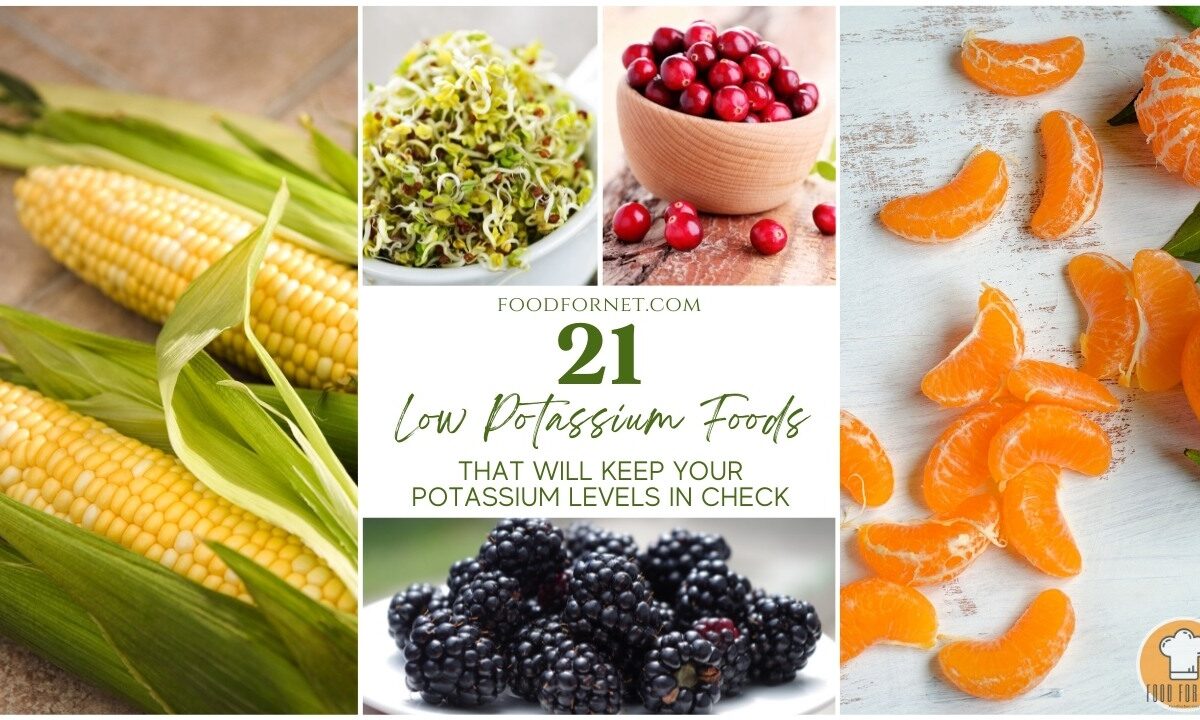 21 Low Potassium Foods That Will Keep Your Potassium Levels in Check featured image