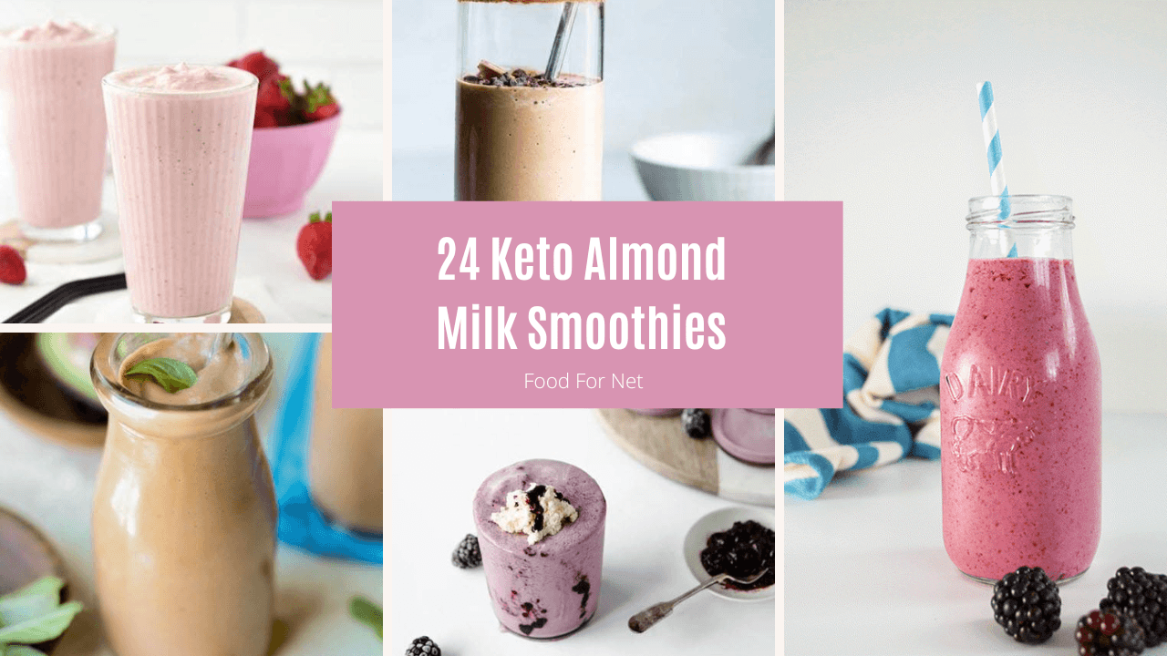 24 Keto Almond Milk Smoothie Recipes Dairy Free, Soy Free, Coconut