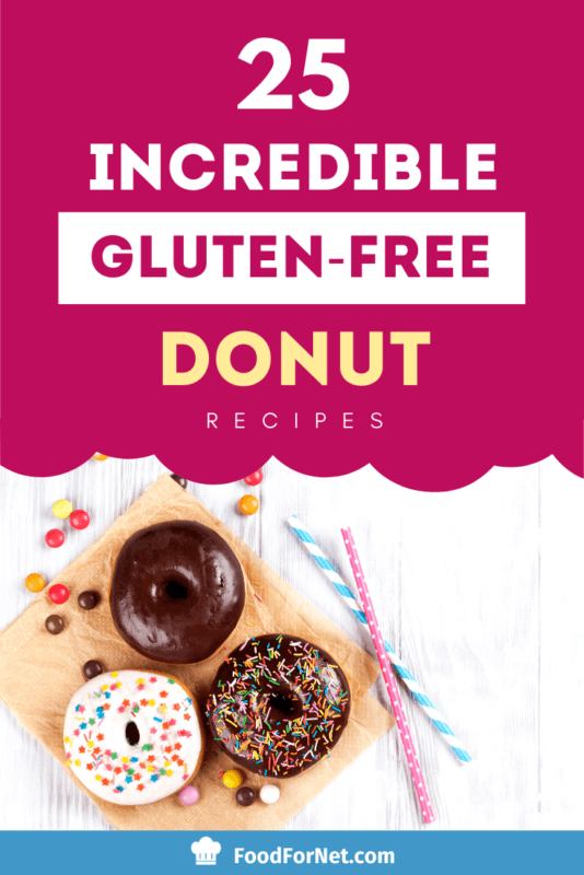 25 Gluten-Free Donut Recipes (Glazed, Filled & Fruit+) | Food For Net