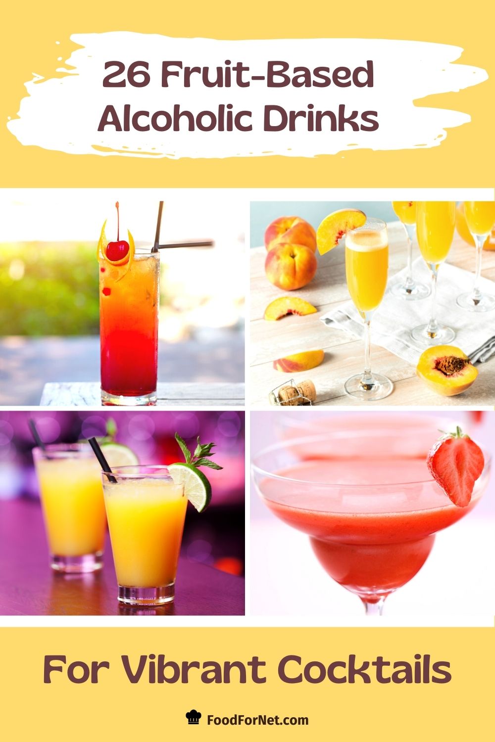 26 FruitBased Alcoholic Drinks For Vibrant Cocktails That Are Certain