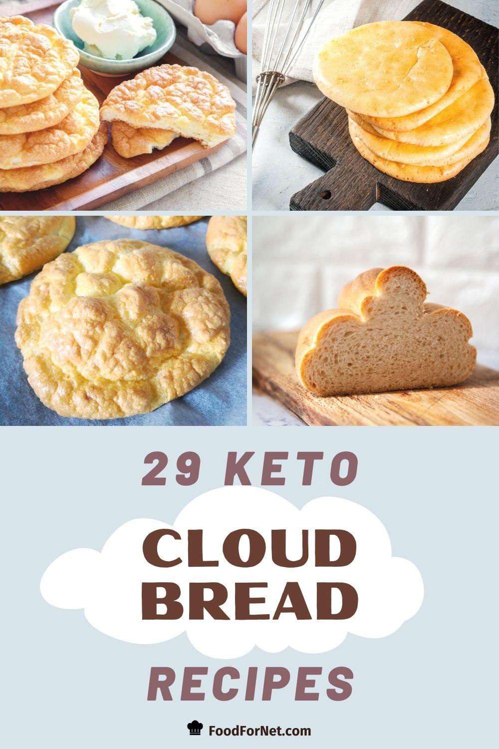 29 Keto Cloud Bread Recipes That Are Anything But Boring Food For Net 29 Keto Cloud Bread Recipes That Are Anything But Boring