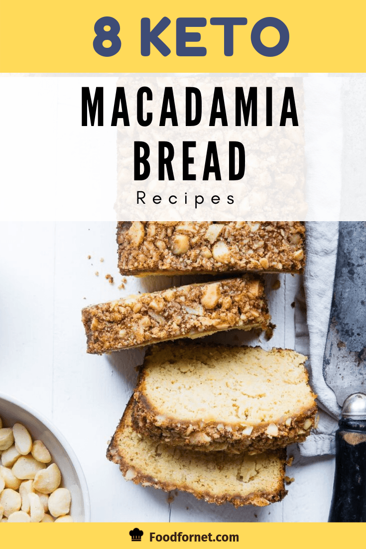 loaf of sliced keto macadamia bread