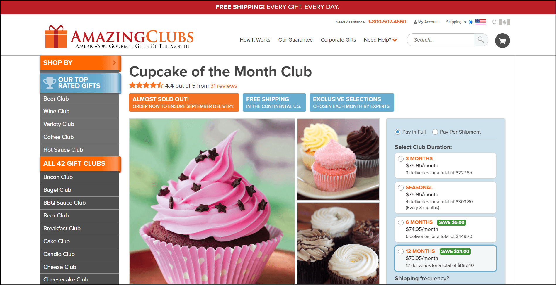 16 Cupcake Of The Month Clubs That Are Too Good To Ignore Food For Net