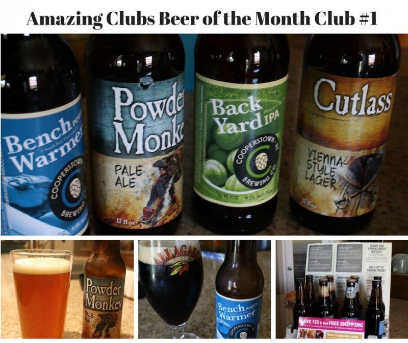 Amazing clubs Beer of The Month Club first shipment