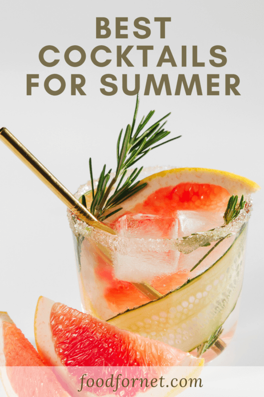 The Best Cocktails For Summer To Keep You Refreshed Food For Net