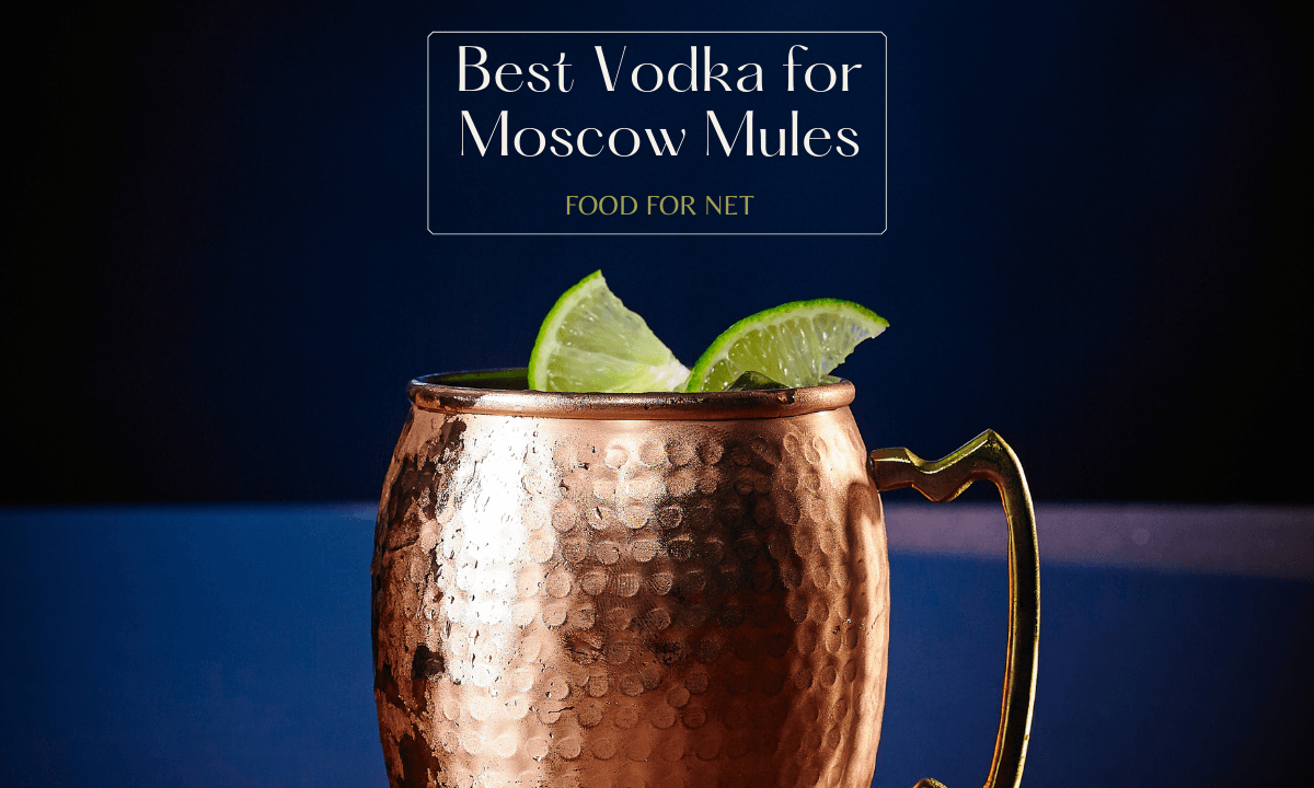 A copper mug that contains a Moscow mule cocktail with vodka