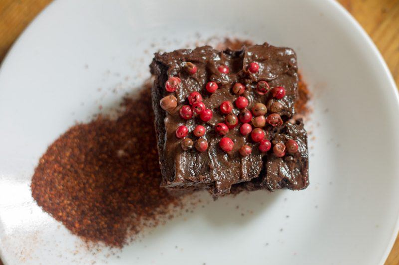 Chocolate Chili Brownies