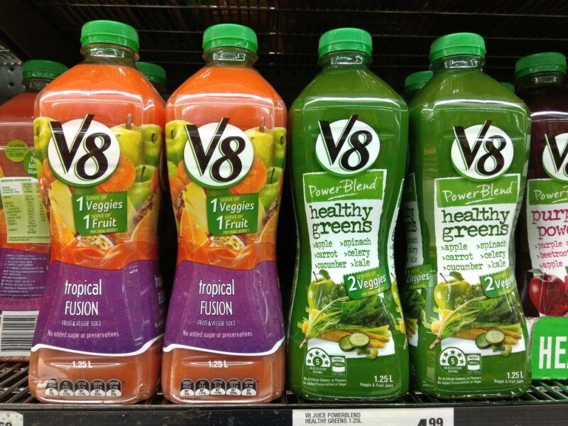 Is v8 juice outlet good for you