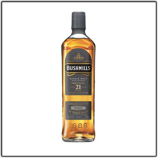 Bushmills 21 Year Old Three Woods Single Malt Irish Whiskey