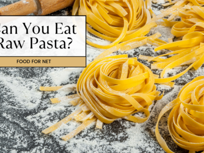 Balls of fresh egg pasta surrounded by flour, highlighting the strange question of can you eat raw pasta?