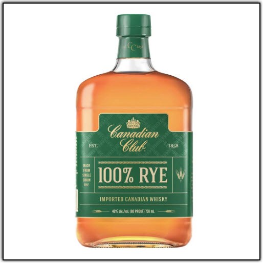 Canadian Club 100% Rye Whisky