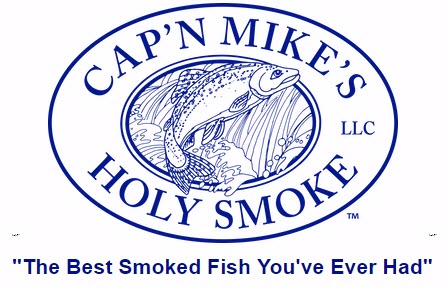 A blue cartoon image of a fish in a logo