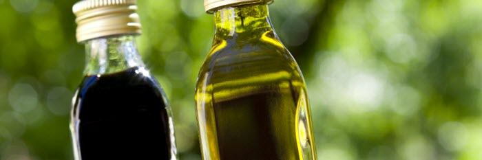 Olive oil and balsamic vinegar