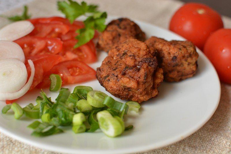 Herb-Chicken Fried Meatballs | Food For Net