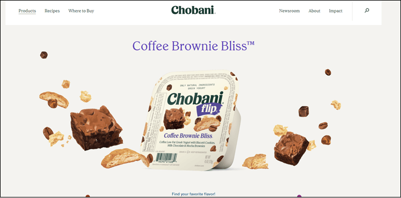 Chobani Flips